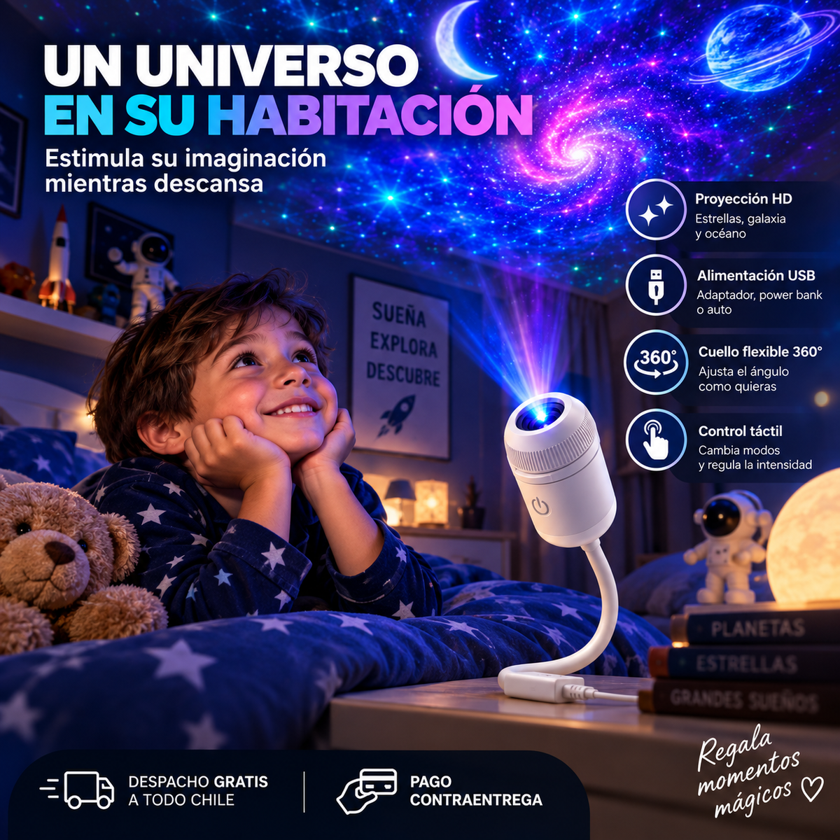 Proyector Lunar 5D