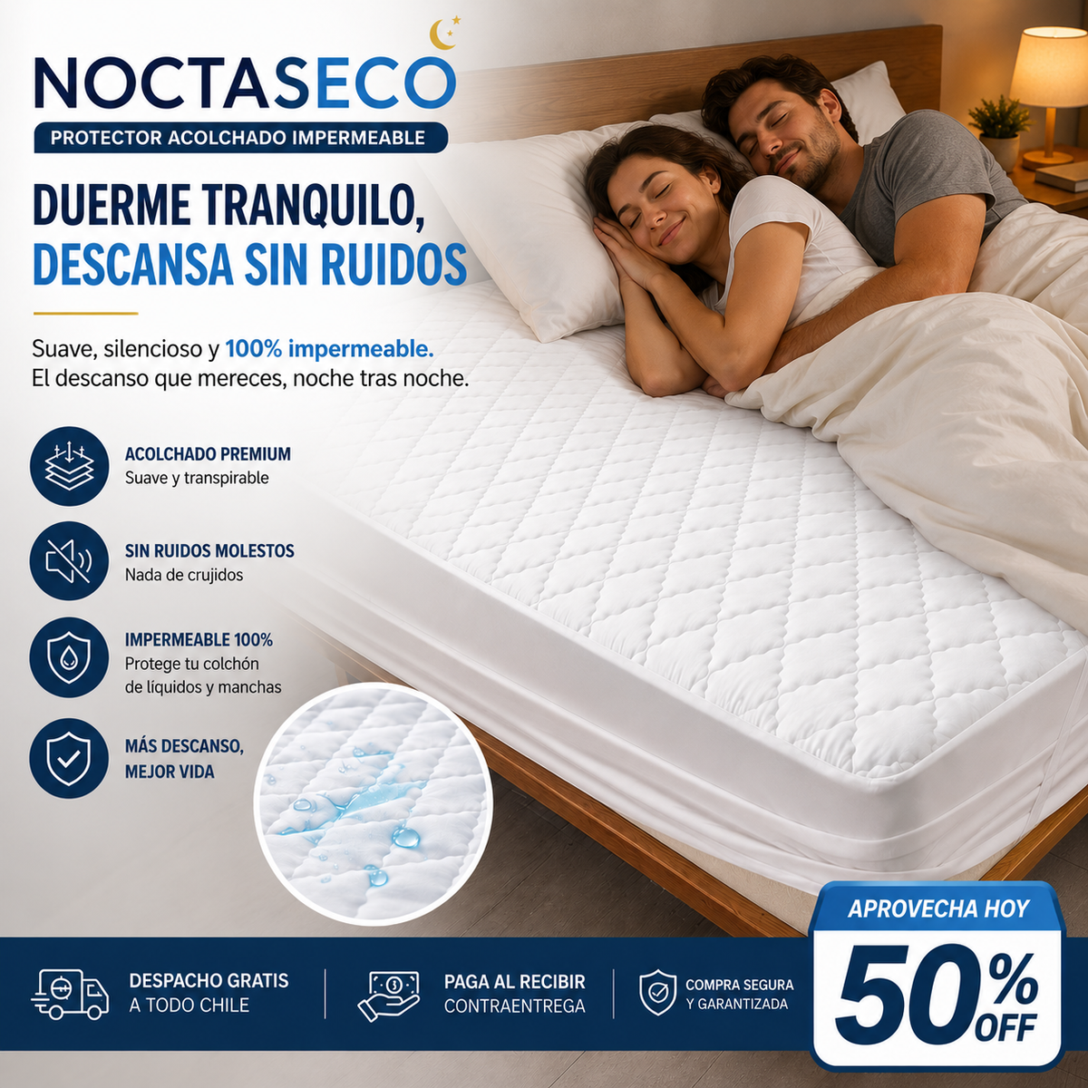 NoctaSeco - Cero humedad, cero manchas, más años de vida útil