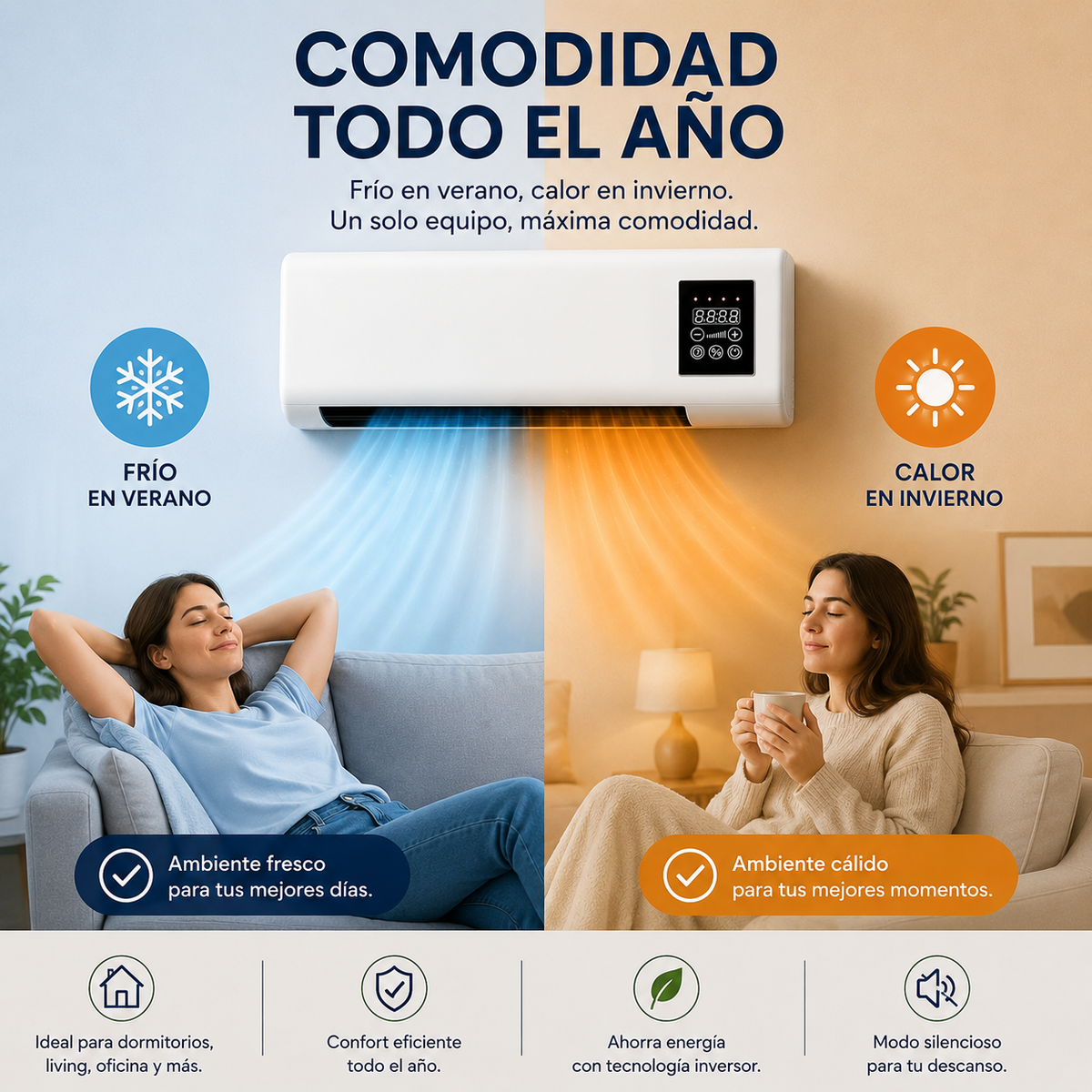 AireLuxe - Clima ideal en cada estación