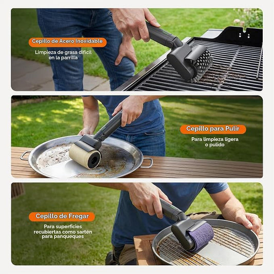 BrillaGrill – Limpia tu parrilla en segundos, sin esfuerzo