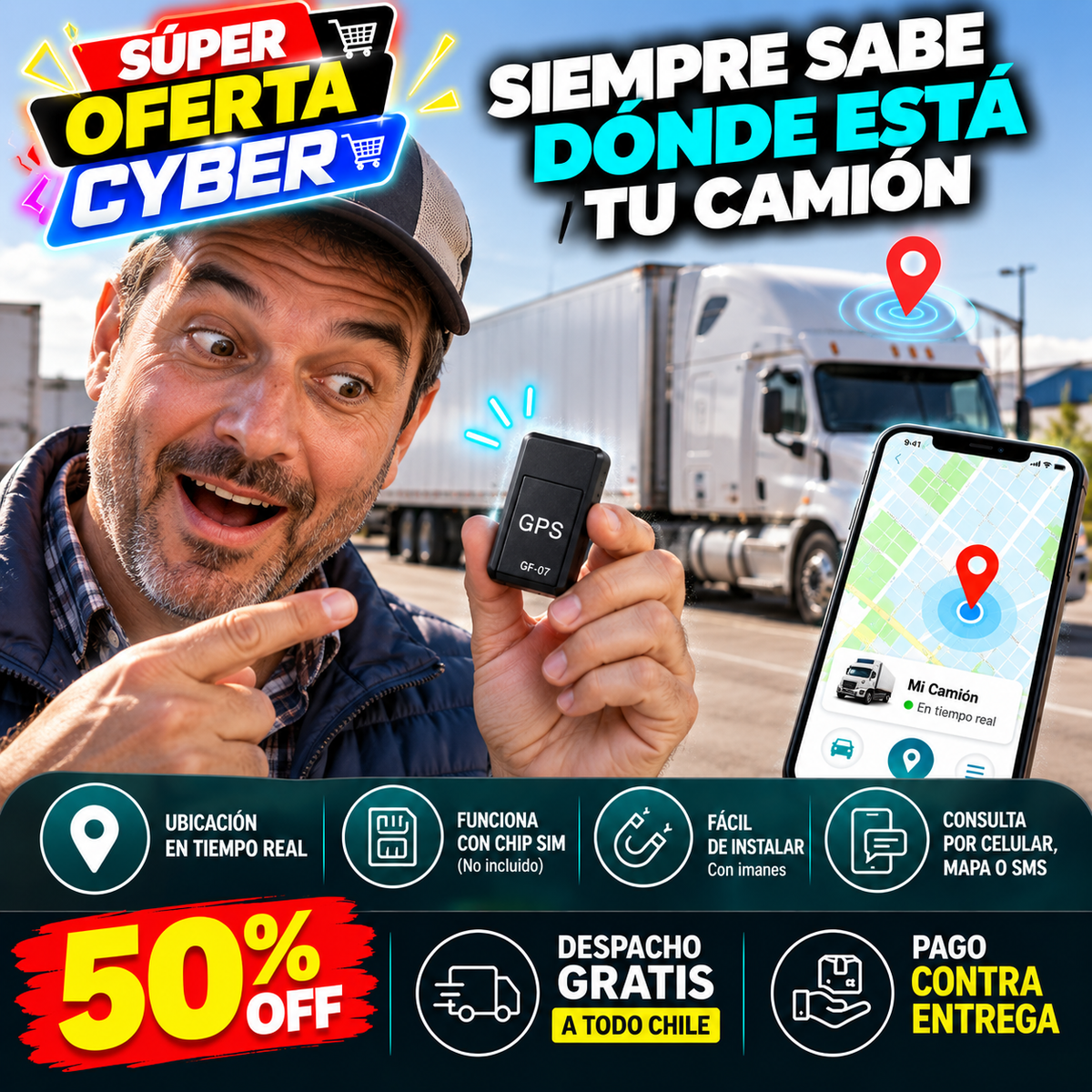 GPS LOCALIZADOR MULTIUSO