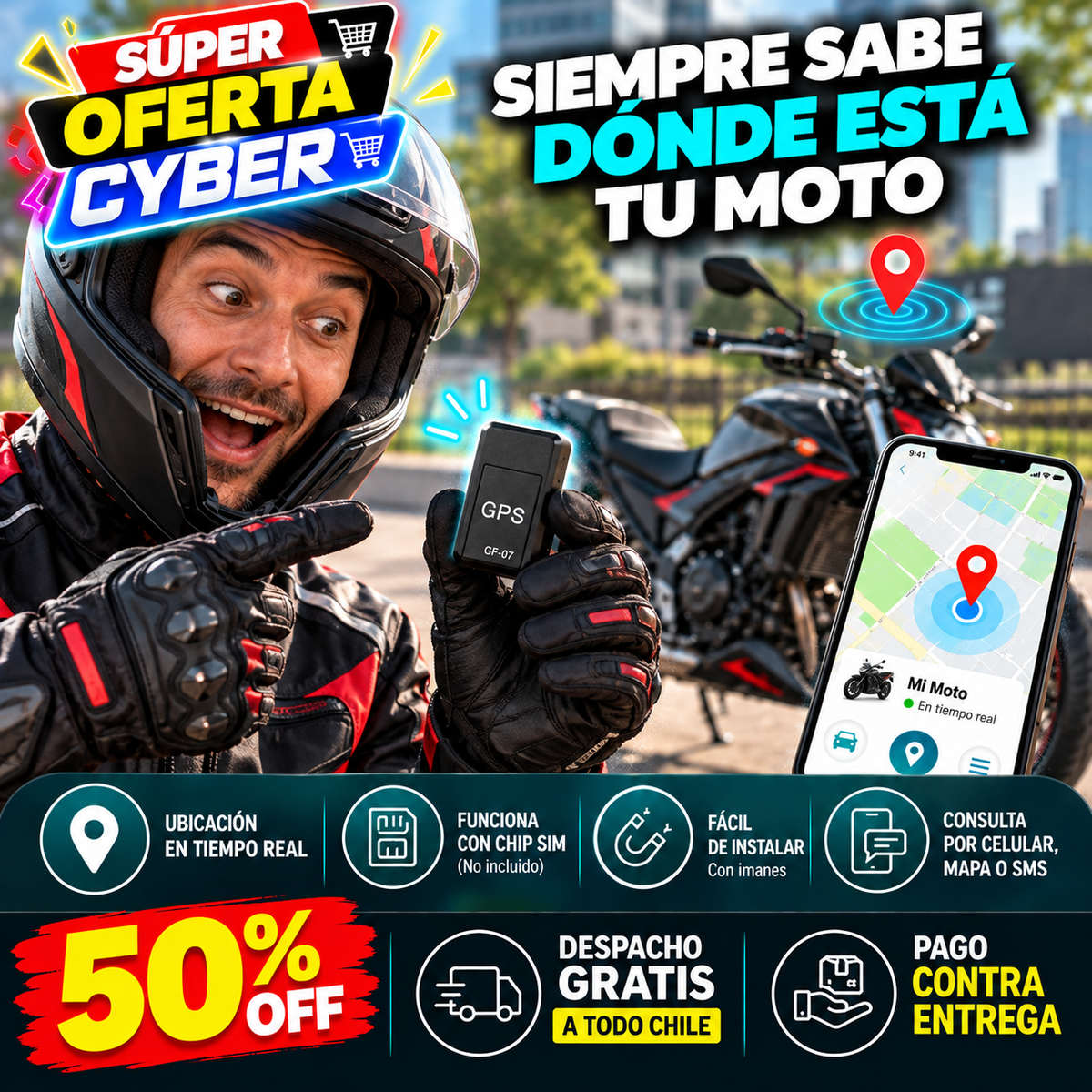 GPS LOCALIZADOR MULTIUSO