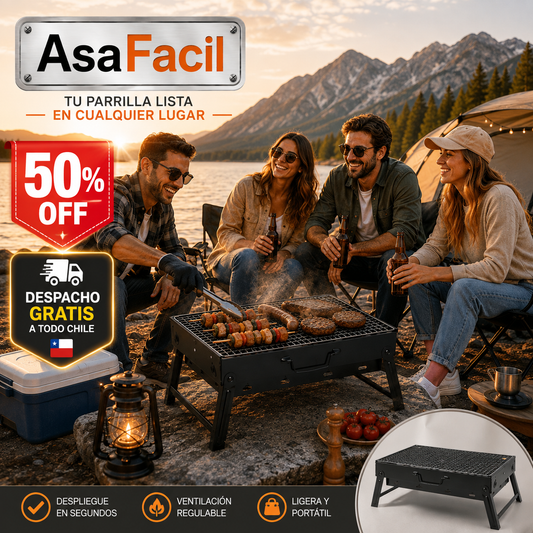 AsaFácil - Tu parrilla lista en cualquier lugar