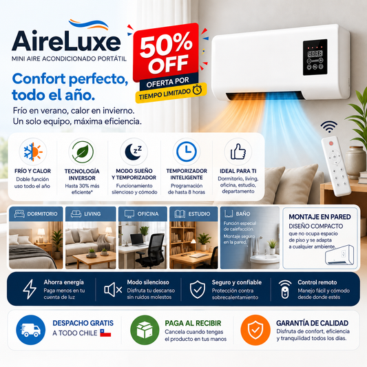 AireLuxe - Clima ideal en cada estación