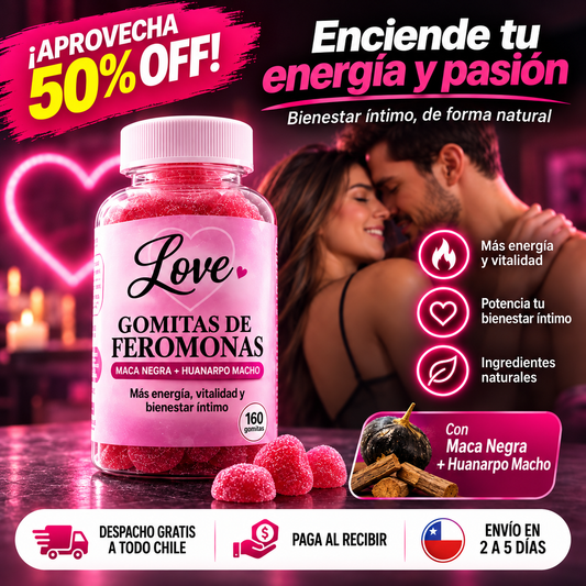 Love - Gomitas de Feromonas