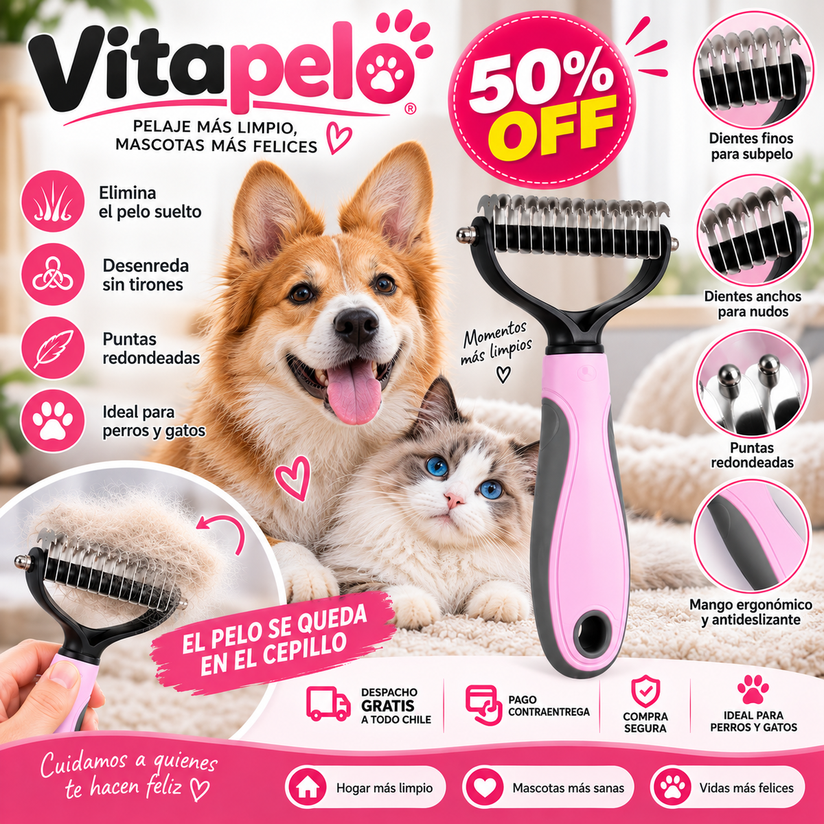 VitaPelo - Adios al pelo suelto en minutos